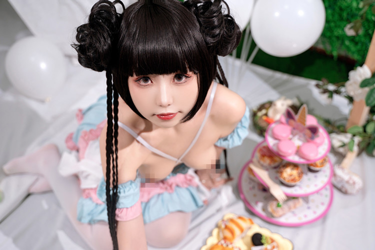 爆机少女喵小吉-小吉的快乐野餐 白色花嫁[109p+1v/842M]